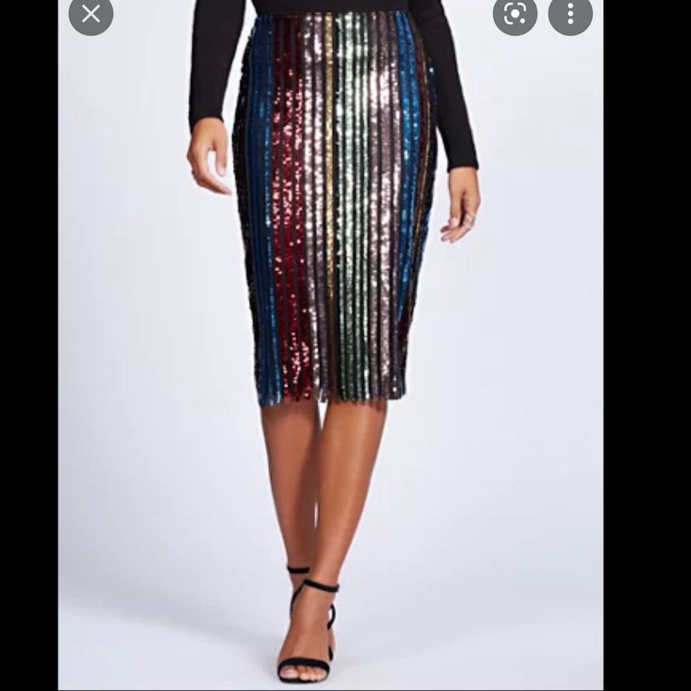 Sequin skirt